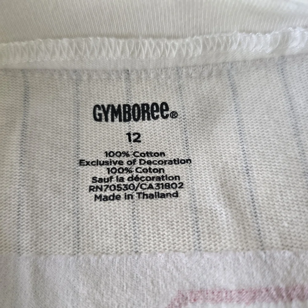Gymboree Cotton Baseball Tee Size 12